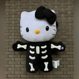 Hello Kitty NWT 2024 Halloween Side Stepper 13” Animated‎ Musical Skeleton Plush